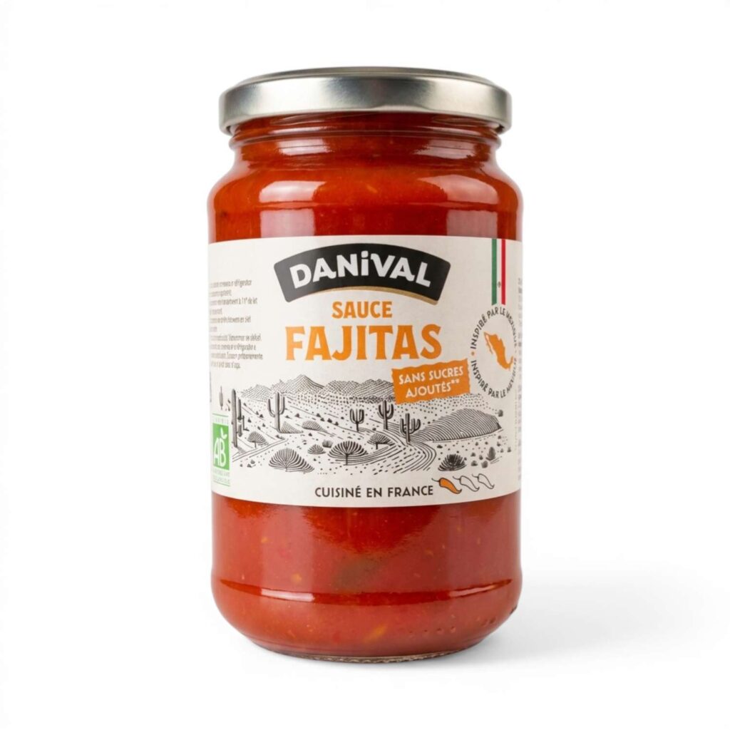 Sauce Fajitas 350gr Danival