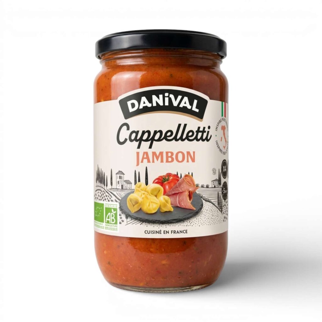 Cappelletti Jambon Parmesan 670gr Danival