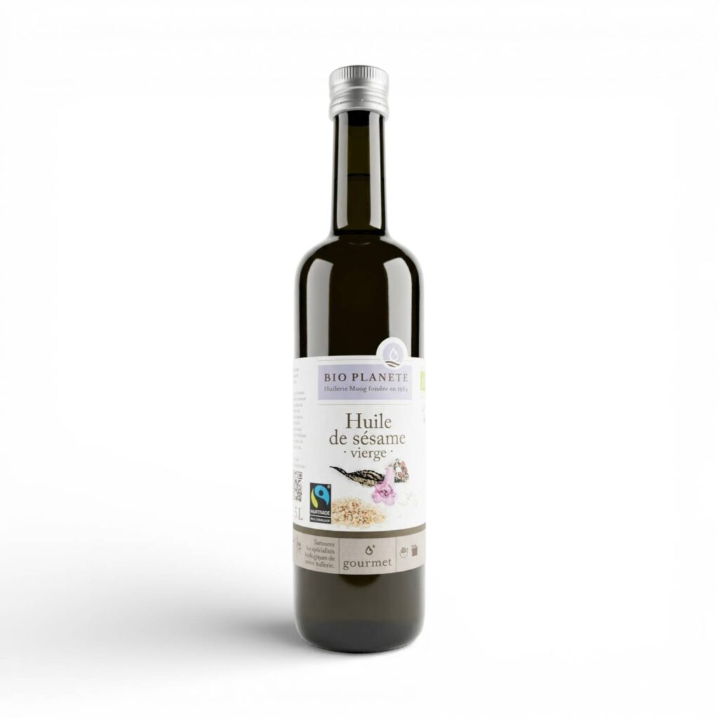Huile de Sésame Vierge 500ml Bioplanete