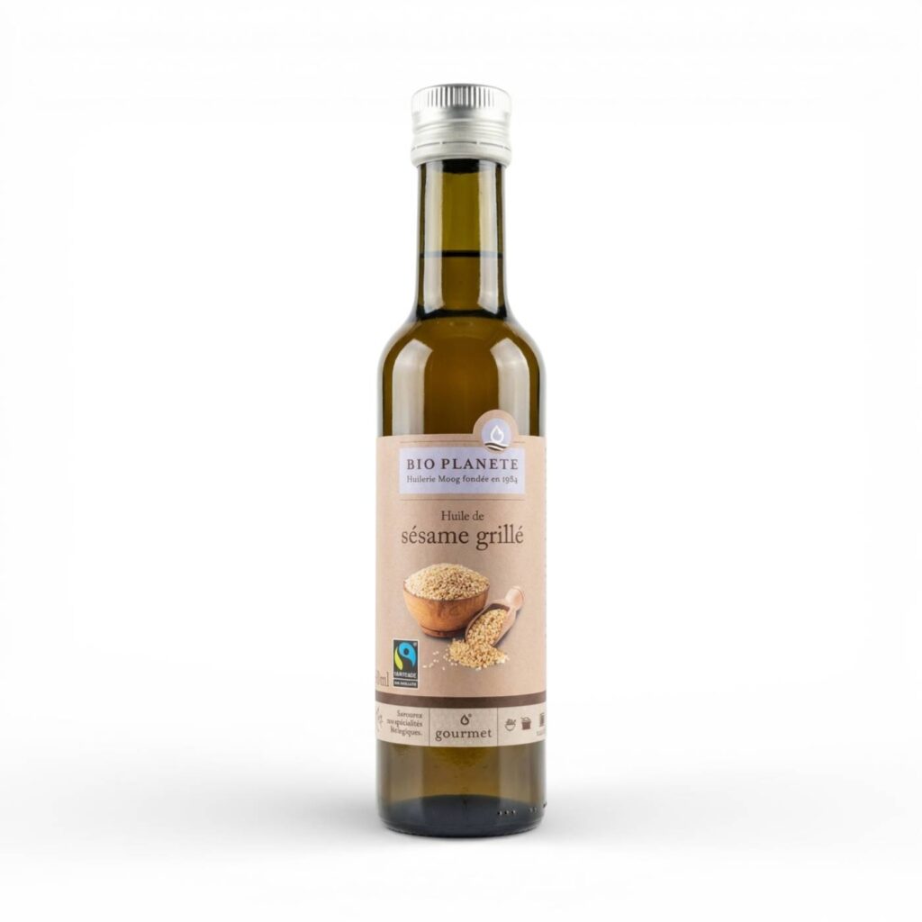 Huile de sésame grillée 250 ml Bio Planète
