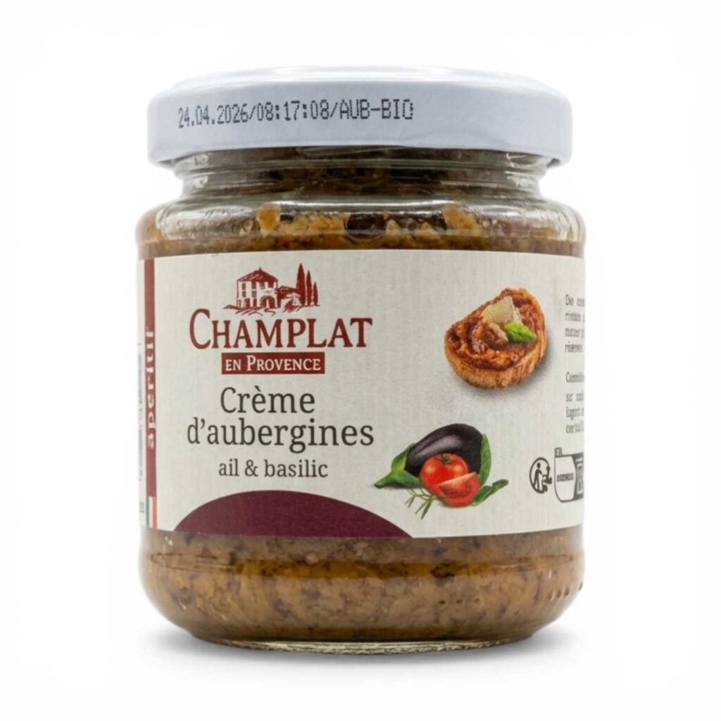 Crème d'Aubergines 110gr Ferme de Champlat