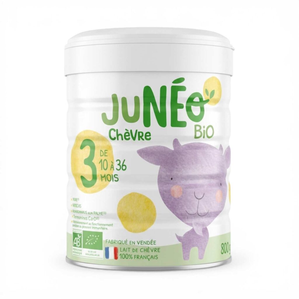 Lait de Chevre 3Ieme Age 10/36 Mois 800gr Juneo