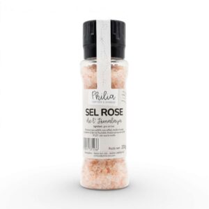 Moulin gros sel rose de l’Himalaya 200 g Philia