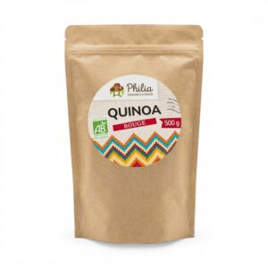 QUINOA ROUGE 500GR PHILIA