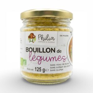 BOUILLON LEGUMES POUDRE 125GR PHILIA