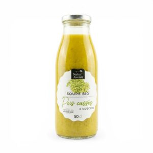 SOUPE POIS CASSES NOIX DE MUSCADE 50CL NATUR AVENIR
