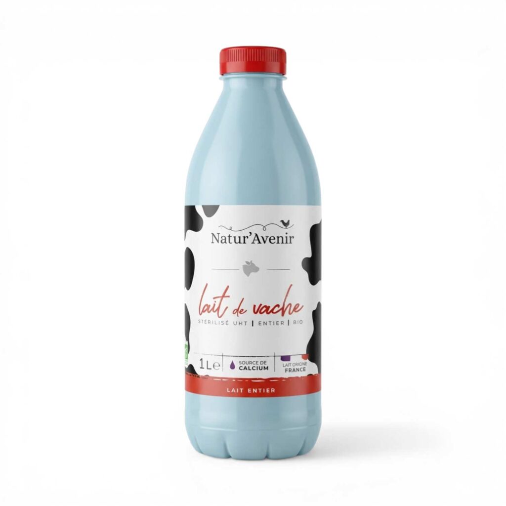 Lait de Vache Uht Entier 1l France Natur'Avenir