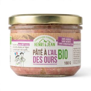 PATE A L'AIL DES OURS 180GR HENRI ET JEAN