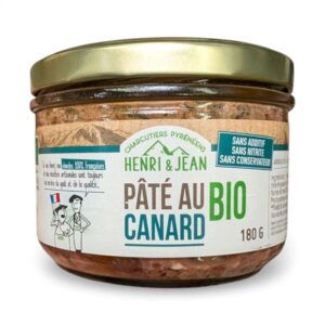 PATE AU CANARD 180GR HENRI ET JEAN