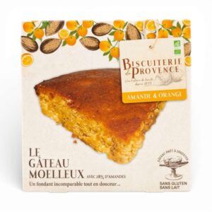 GATEAU AMANDES ET CITRON DE MENTON IGP 225GR BISCUITERIE DE PROVENCE