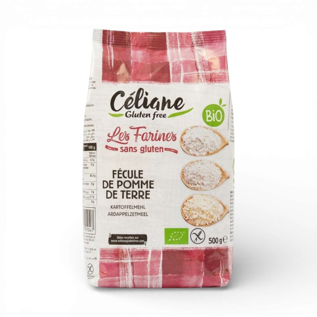 Fécule de pomme de terre sans gluten 500 g Céliane