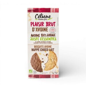 BISCUITS AVOINE CHOCOLAT LAIT 125GR CELIANE
