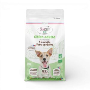 CROQUETTES SANS CEREALES CHIEN PETITE RACE 2KG CANICHEF