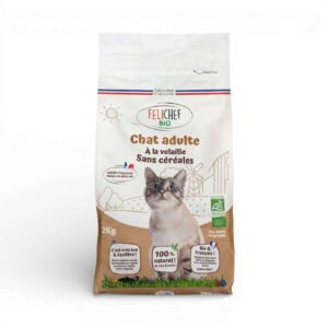 CROQUETTES SS CEREALES CHAT ADULTE 2KG FELICHEF