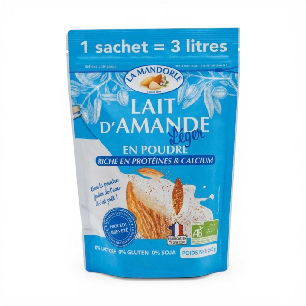 Lait Amande Poudre 240gr la Mandorle