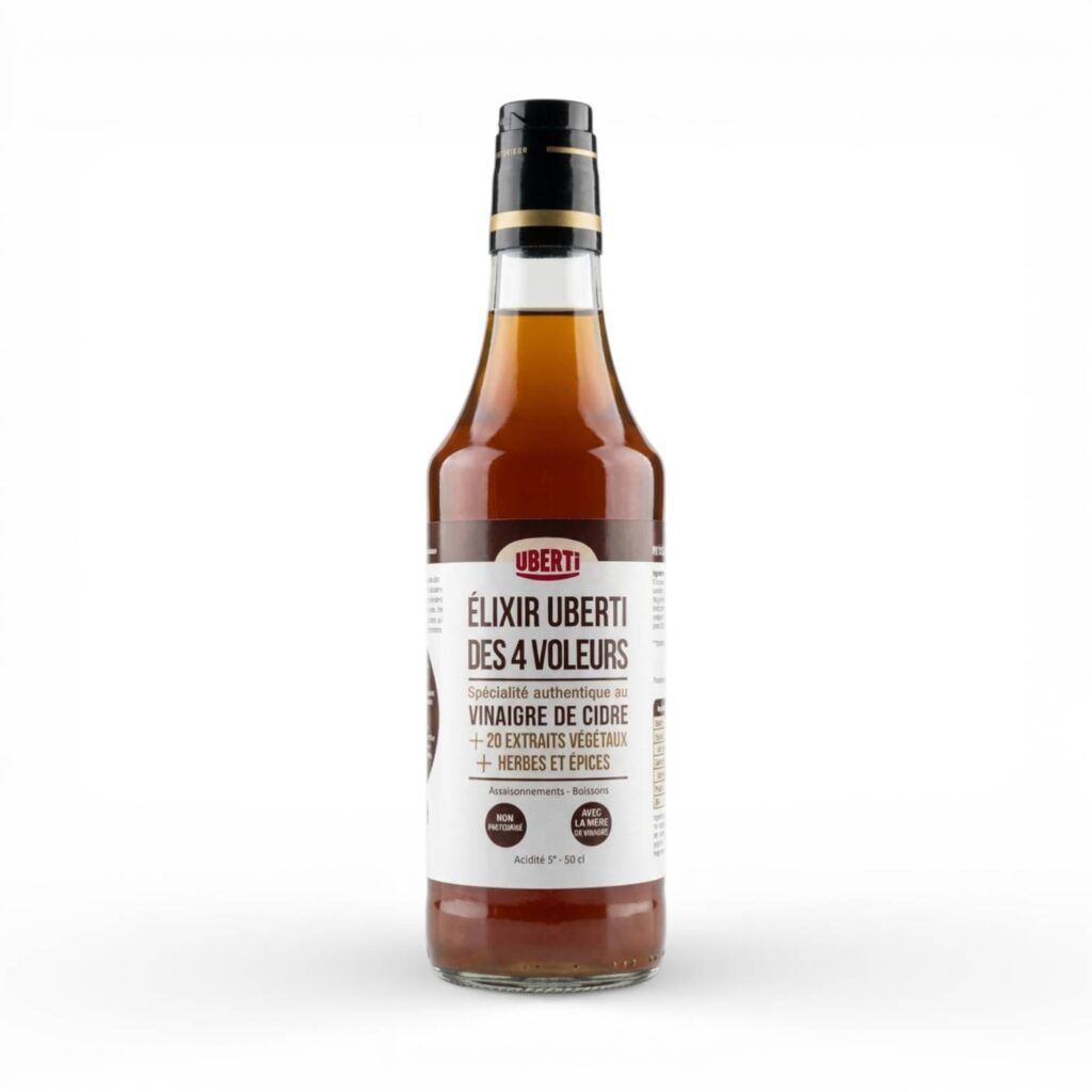 ELIXIR DES 4 VOLEURS AU VINAIGRE DE CIDRE 50CL UBERTI