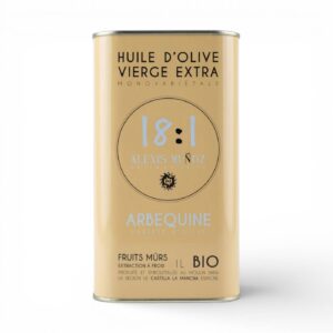 HUILE OLIVE ARBEQUINA 1L 18:1 ALEXIS MUNOZ