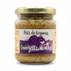 PATE DE LEGUMES COURGETTE MENTHE 200G LES JARDINS DE LA VERE