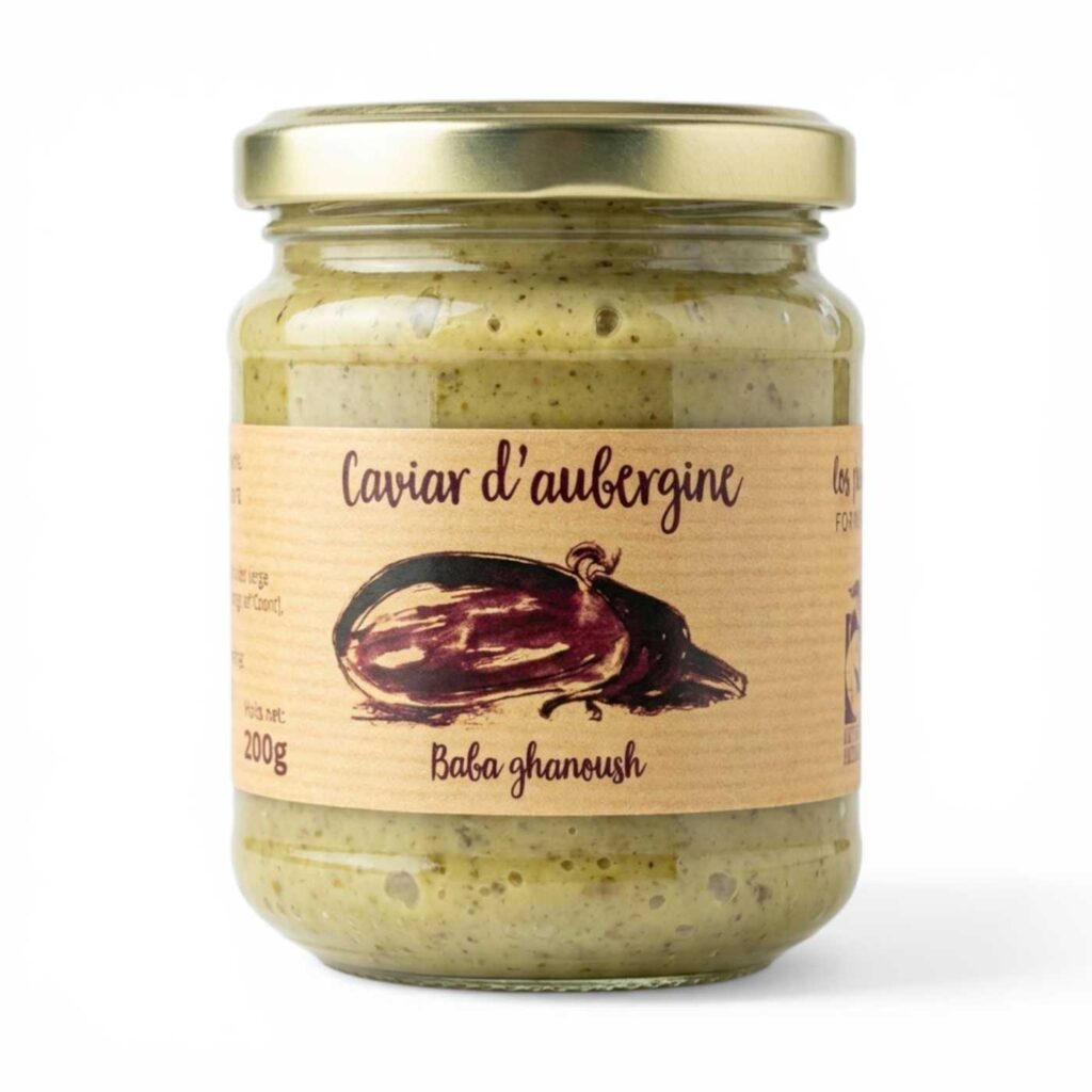Caviar d'Aubergine 200g les Jardins de la Vere