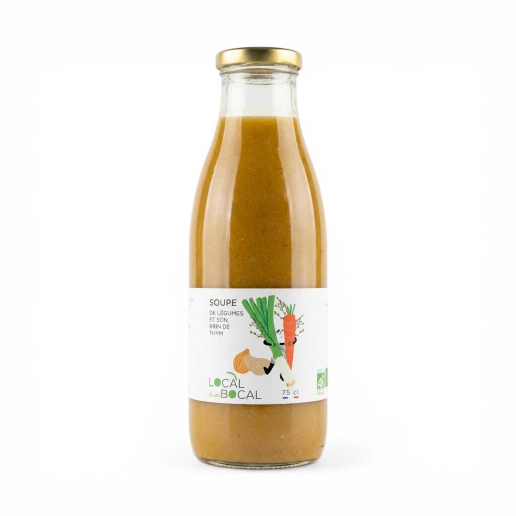 SOUPE LEGUMES THYM 75CL LOCAL EN BOCAL