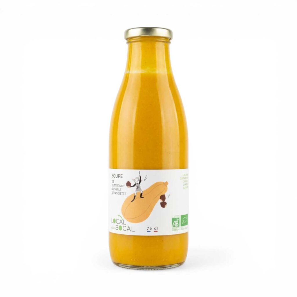 SOUPE BUTTERNUT NOISETTE 75CL LOCAL EN BOCAL