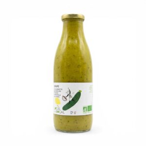 SOUPE COURGETTE CURCUMA CITRON ZESTE 75CL LOCAL EN BOCAL