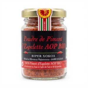 Piment d’Espelette 40 g AOP Biper Xokoa