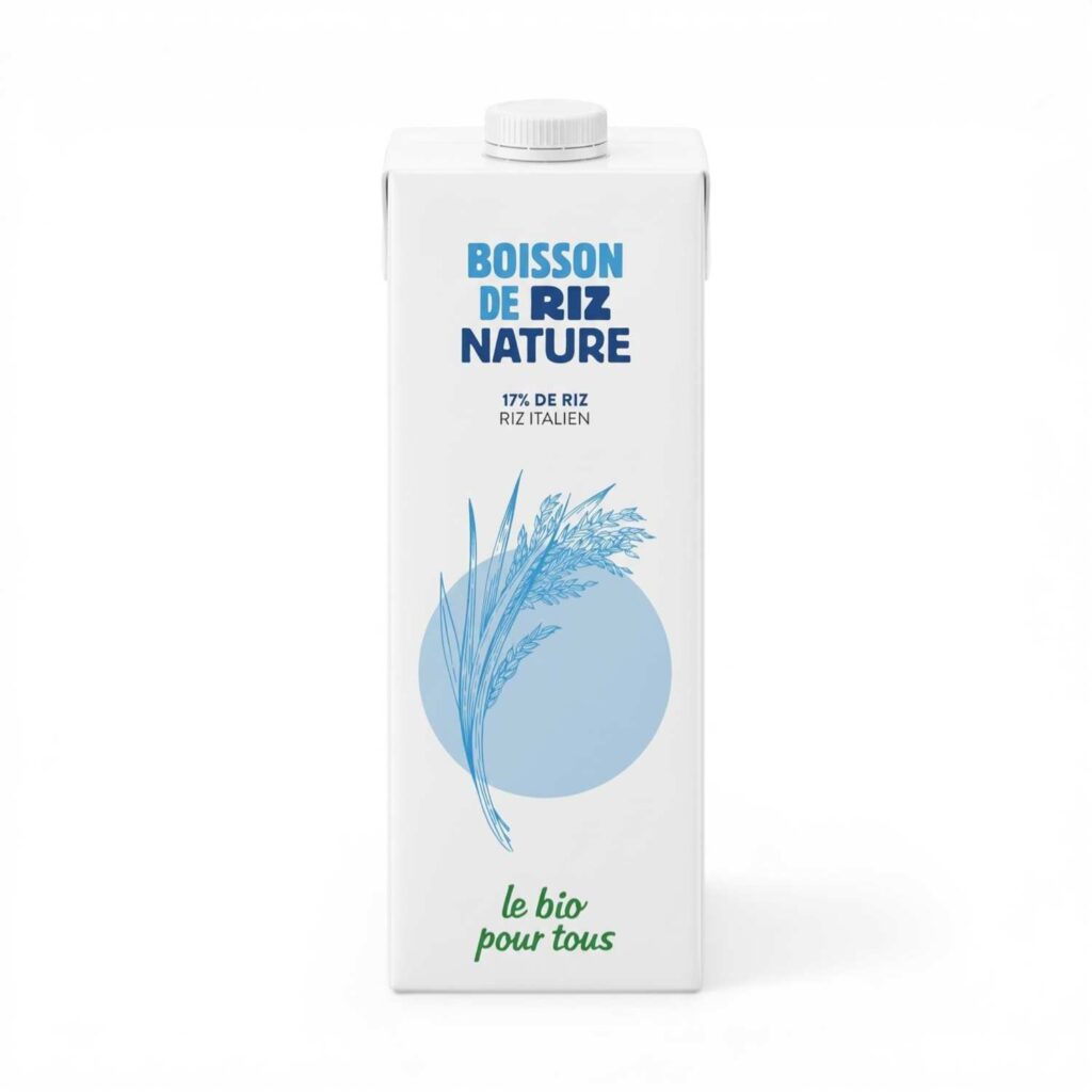 BOISSON RIZ NATURE 1L BIO POUR TOUS
