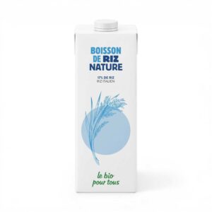 BOISSON RIZ NATURE 1L BIO POUR TOUS
