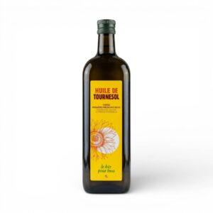 HUILE DE TOURNESOL VIERGE 1L BIO POUR TOUS