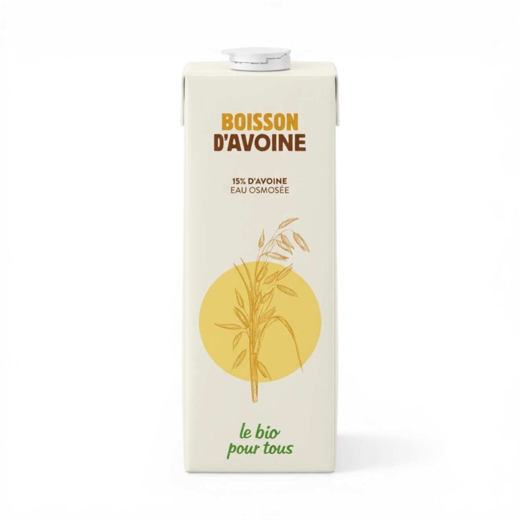 Boisson Avoine 1l Bio pour Tous