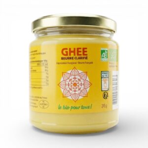 GHEE BEURRE CLARIFIE 245GR LE BIO POUR TOUS