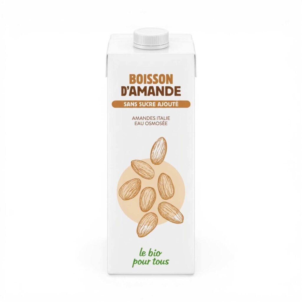 Boisson Amande Ss Sucre 1l Bio pour Tous