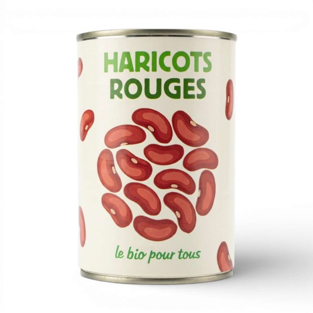 Haricots Rouges 400gr le Bio pour Tous