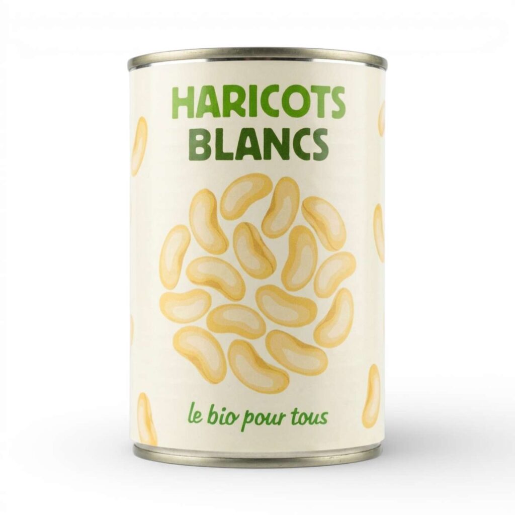 HARICOTS BLANCS 400GR LE BIO POUR TOUS