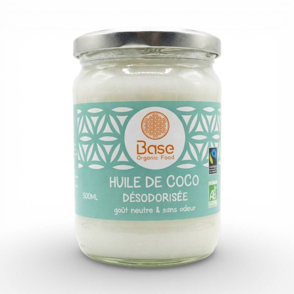 HUILE DE COCO NATURE DESODORISEE 500ML BASE
