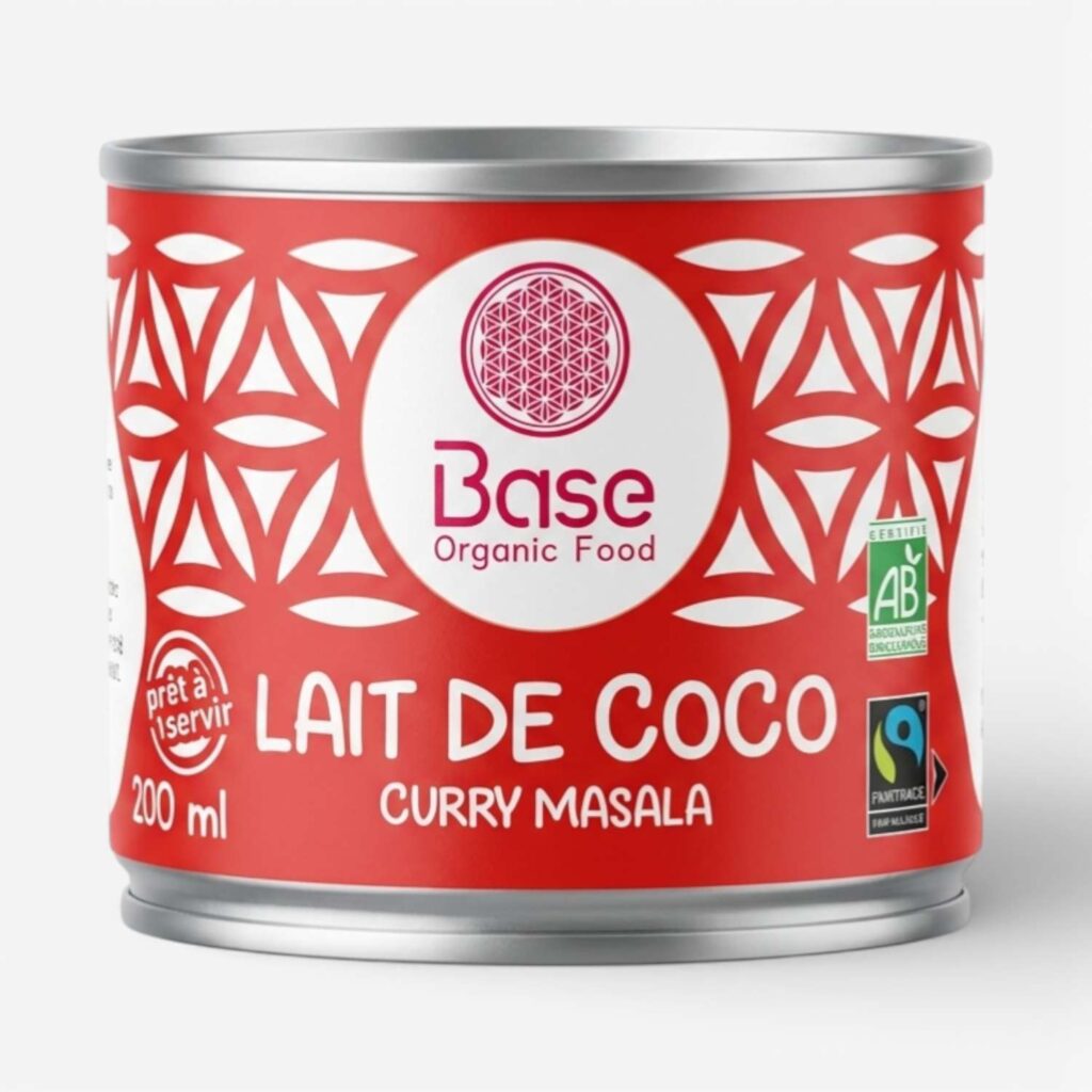 LAIT DE COCO CURRY MASSALA 200ML BASE