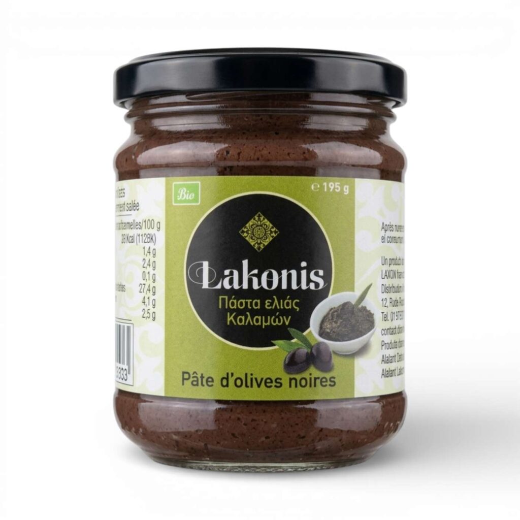 Pâte d’olive Kalamata 195 g Lakonis