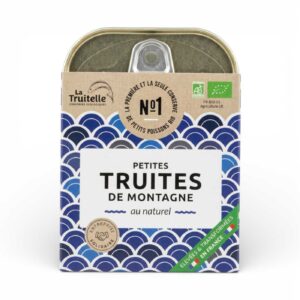 TRUITE DE MONTAGNE AU NATUREL 100GR LA TRUITELLE
