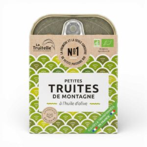 TRUITE DE MONTAGNE HUILE OLIVE 100GR LA TRUITELLE