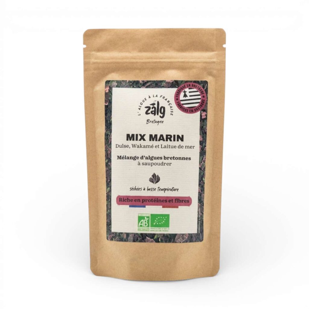 Algues Séchées Paillettes Mix Marin 35gr Zalg
