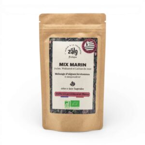ALGUES SECHEES PAILLETTES MIX MARIN 35GR ZALG