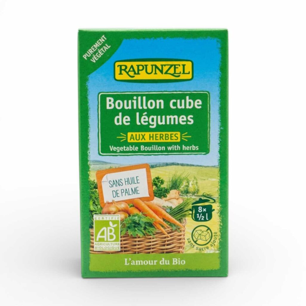 BOUILLON LEGUMES HERBES 84G RAPUNZEL
