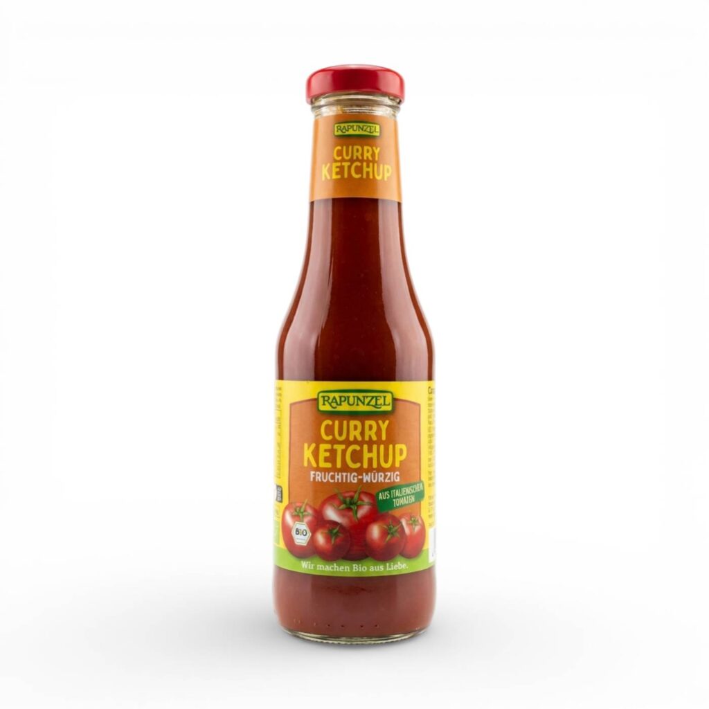 Ketchup curry épicé 450 ml Rapunzel