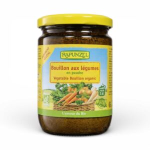 BOUILLON CLAIR DE LEGUMES POUDRE 250G RAPUNZEL