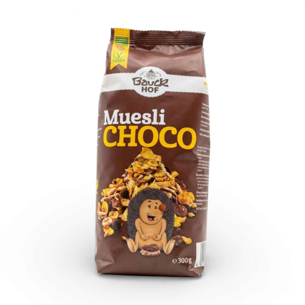 MUESLI CHOCOLAT NOIR SS GLUTEN 300GR BAUKHOF