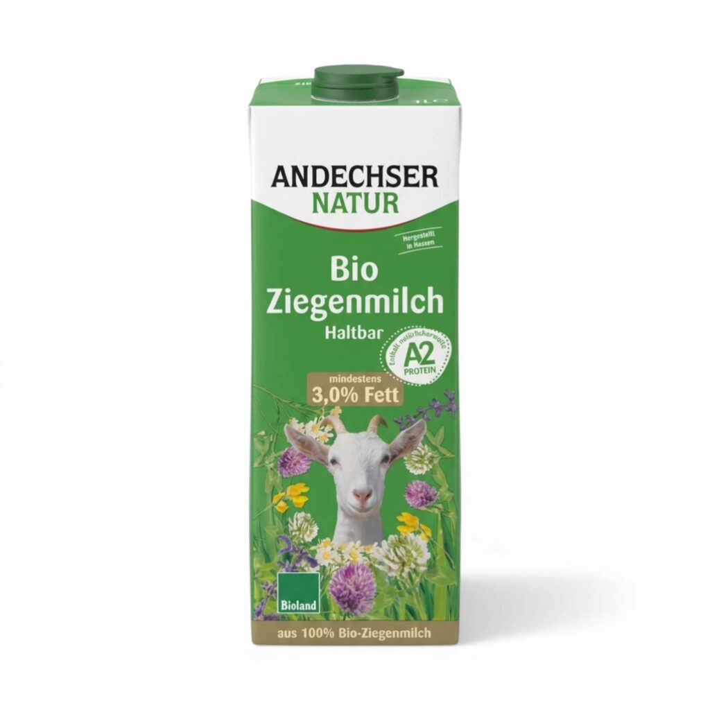 LAIT DE CHEVRE ENTIER 3%MG ANDECHSER