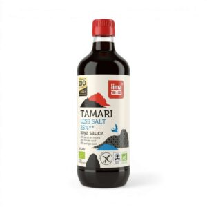 TAMARI LESS SALT 25% 500ML LIMA