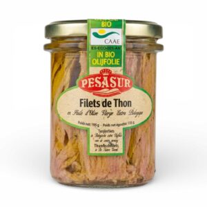 FILETS DE THON HUILE OLIVE 195GR PESASUR