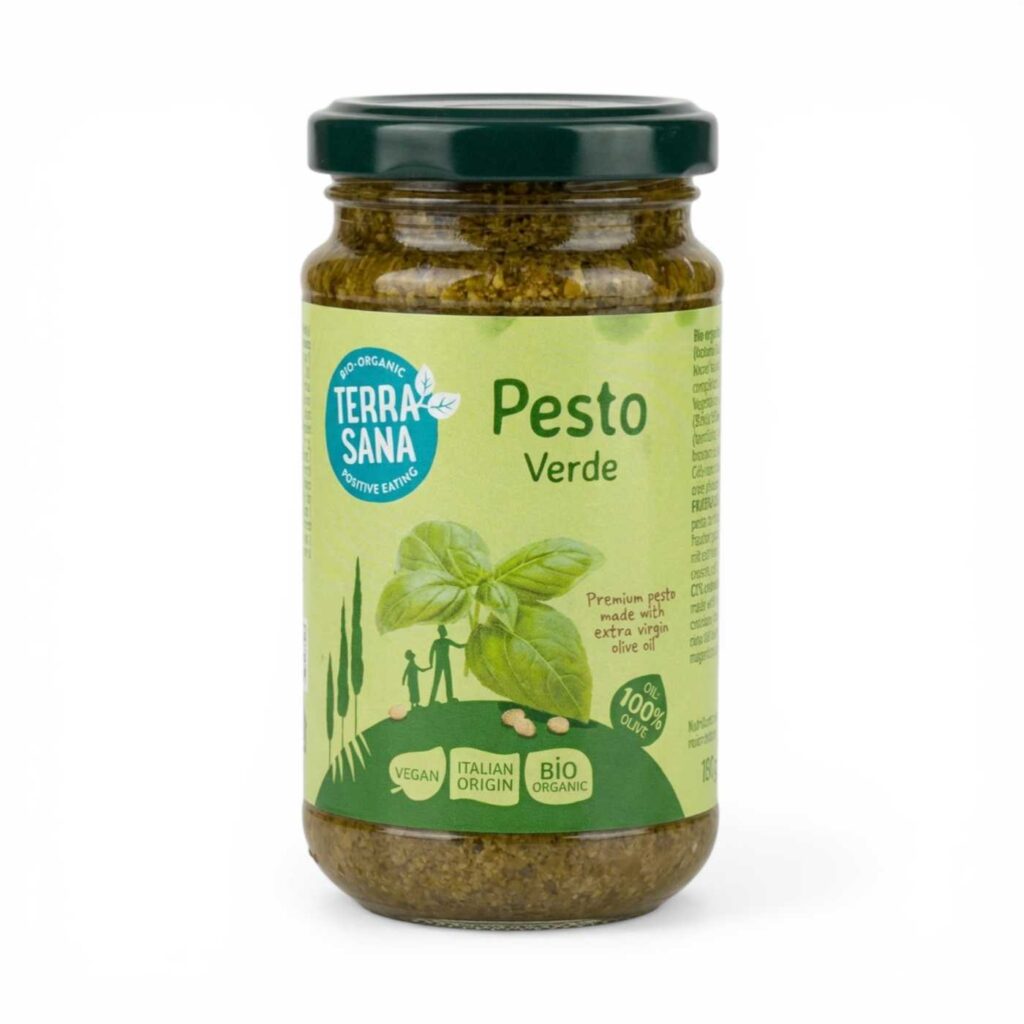 Pesto verde 180 g TerraSana